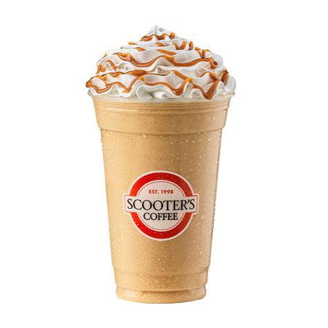 Made with 100 Arabica coffee beans. . Scooter39s caramelicious blender